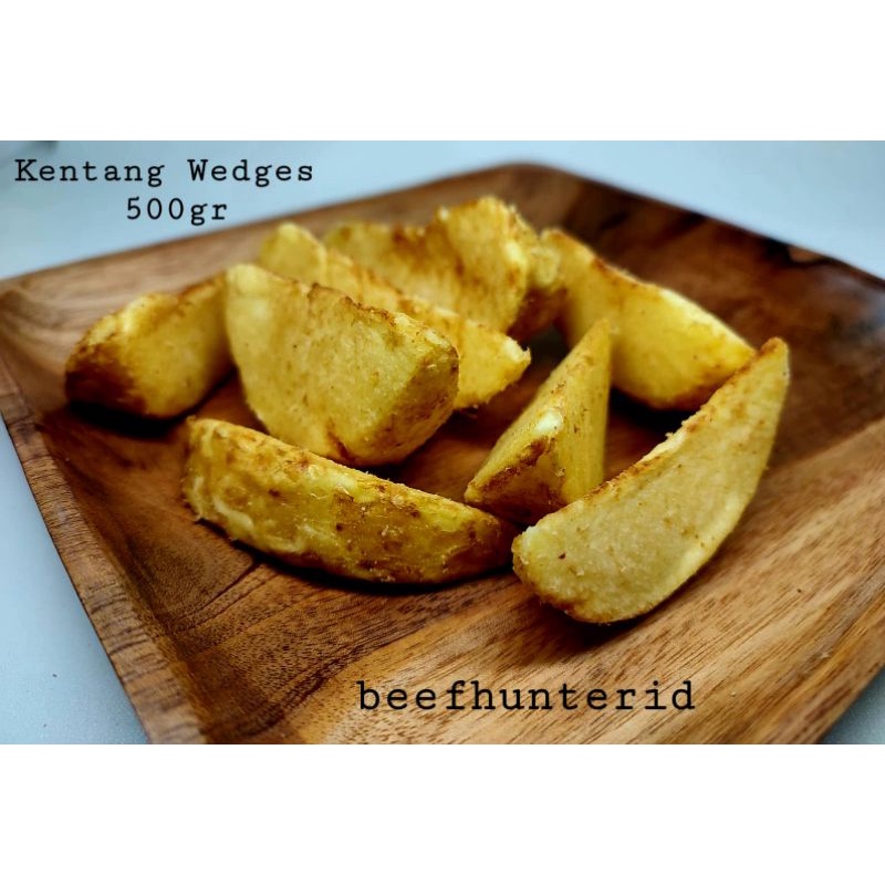 

Promo !! Kentang Wedges - Potato Wedges 500gr