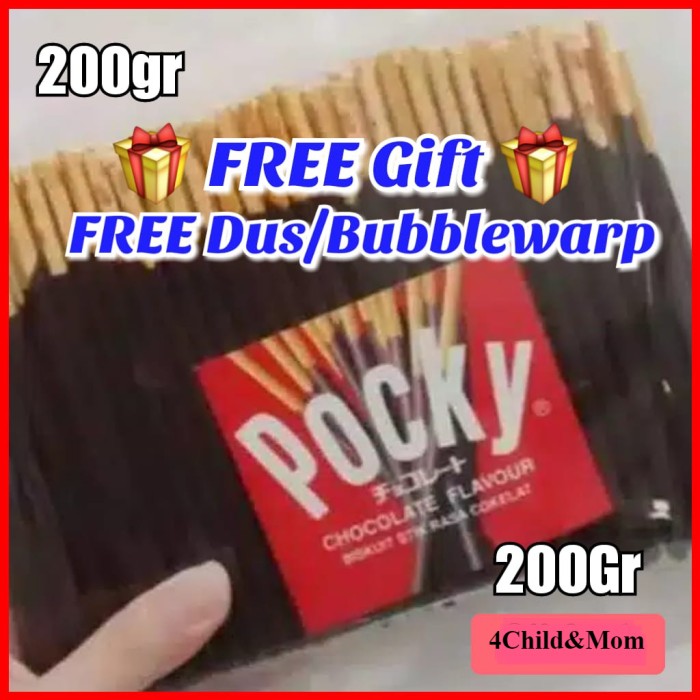 

Pocky Kiloan Coklat Strawberry Snack Cemilan Murah Original