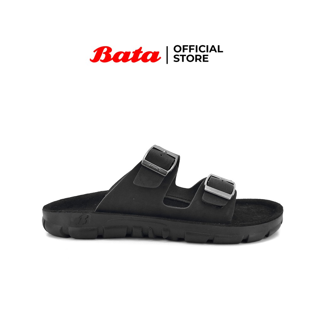 Bata Sandal Pria Energyzer Black - 8736176 / Ramayana Jatinegara