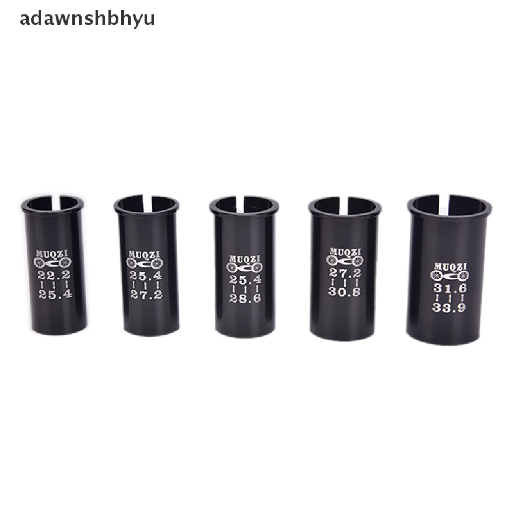 Adawnshbhyu Alloy Bike Seat Post Tube Seatpost Pengecil Lengan Adapter Menyesuaikan Diameter