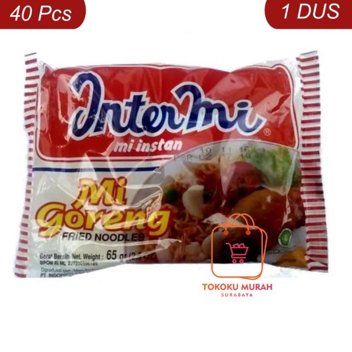 

Ready oke] INTERMI MIE GORENG 1 DUS (ISI 40 PCS) READY STOK!!