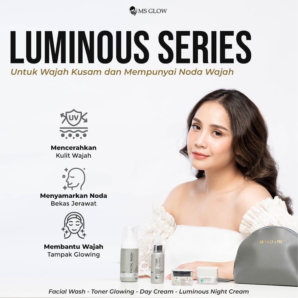 MS GLOW PERAWATAN WAJAH MS GLOW ORIGINAL SKINCARE BPOM PEMUTIH WAJAH