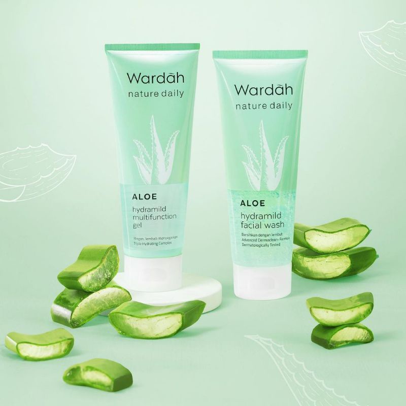 Wardah Aloe hydramild/Wardah nature daily/Wardah multifunction gel