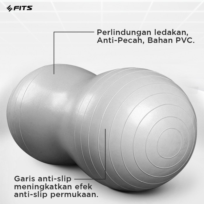 SFIDN FITS Peanut Gym Ball Bola Hamil Anti Burst Yoga &amp; Pilates