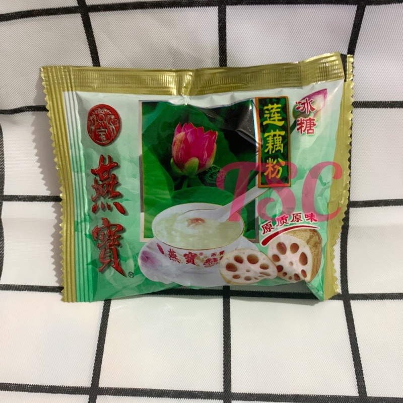 

Eceran 1 Sachet Yan Bao Minuman Serbuk Akar Teratai / Yan Bao Tepung YanBao Lotus Root Powder