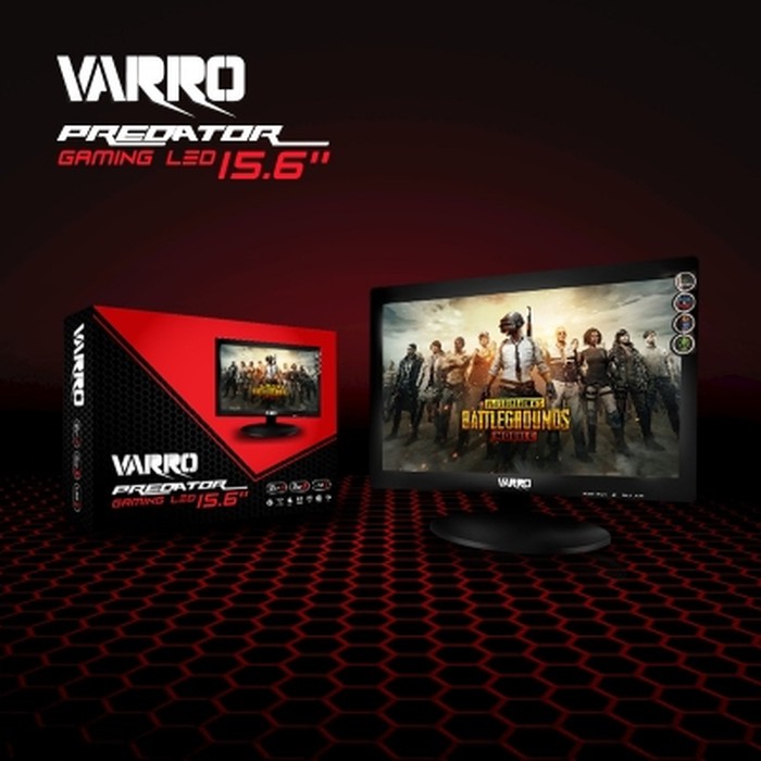 Led monitor varro 15.6 inch predator gaming - Monitor pc varro 15.6in