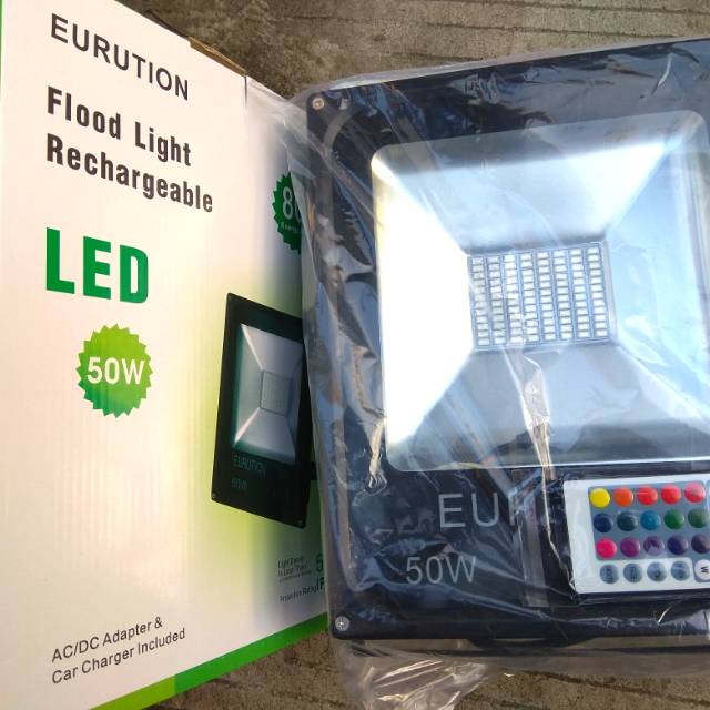 Lampu sorot led 50 watt RGB lampu panggung lampu wall washer lampu tembak warna warni 50 watt