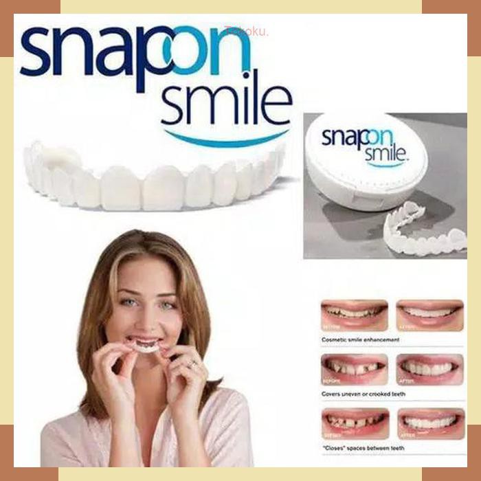 Gigi Palsu Snap on Smile Veneers Gigi Perfect Smile Gigi Tiruan