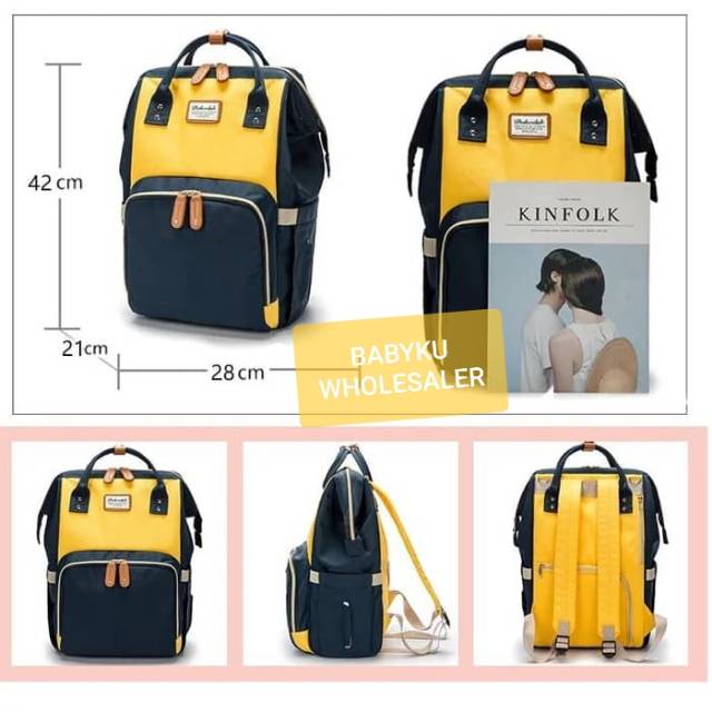 Diaper bag usb / Tas perlengkapan bayi free usb port