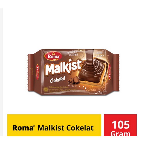 

Roma Malkist Coklat 105 gr