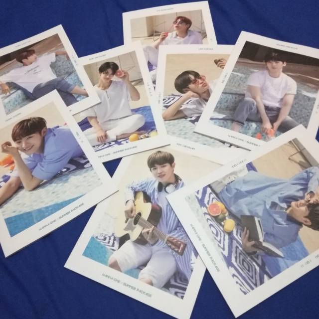 OFFICIAL PHOTOBOOK WANNAONE SUMMER PACKAGE
