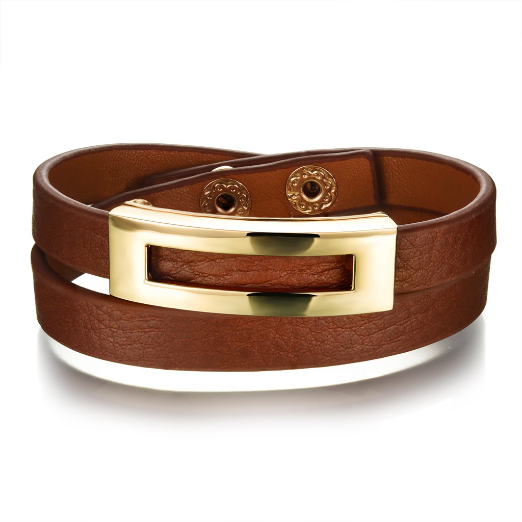 Gelang cewek / gelang kulit asli high quality genuine leather GKC002 unik keren