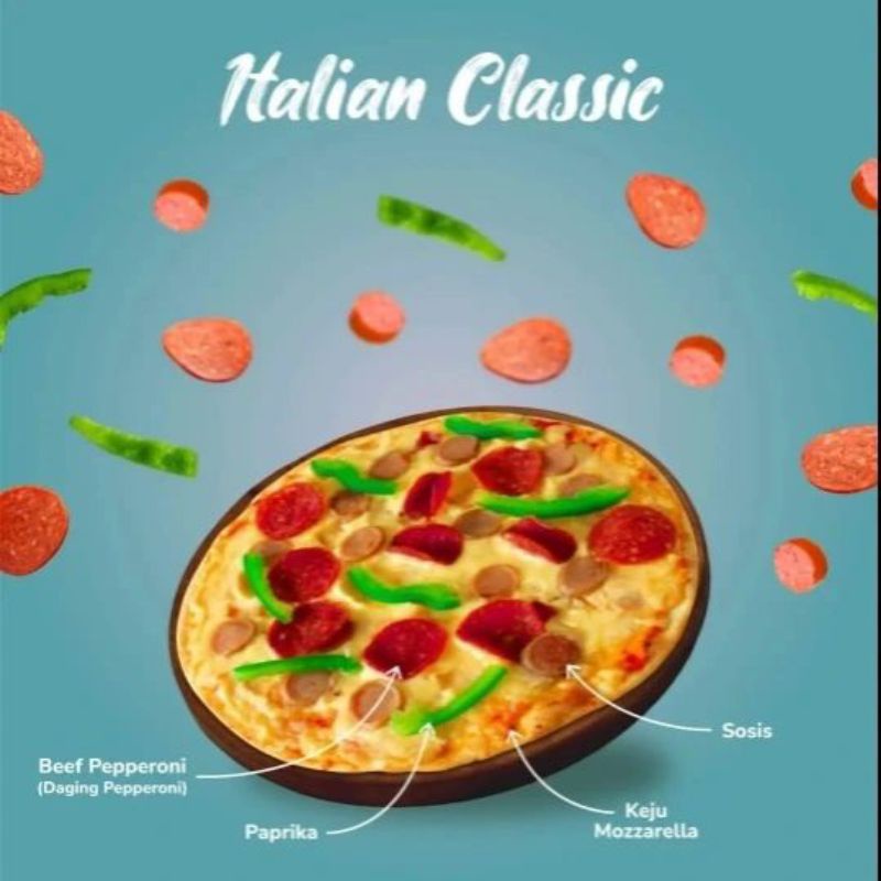 

PIZZA FROZEN ITALIAN CLASSIC