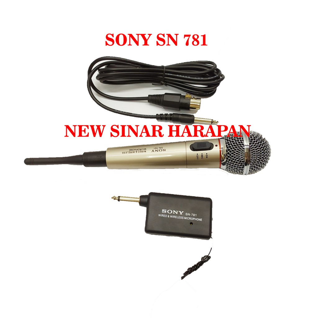 Mic Wireles Sony sn 781/mic sony sn 781 /