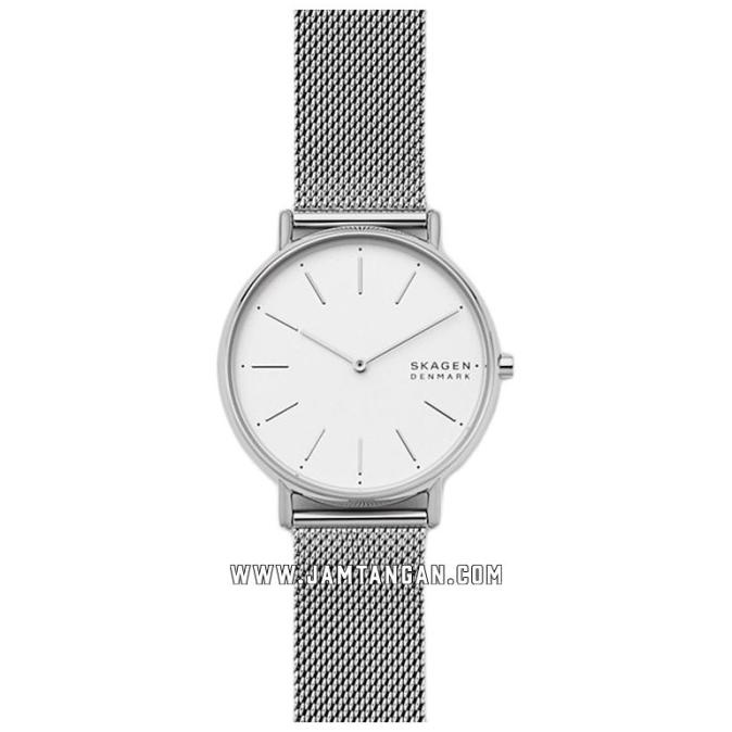 Skagen Signatur SKW2785 Ladies White Dial Mesh Strap barang ada