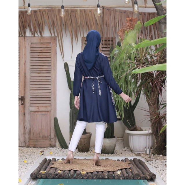 DRESS TUNIK WANITA UNGGUL JAYA BUSUI BUNGA MANIS