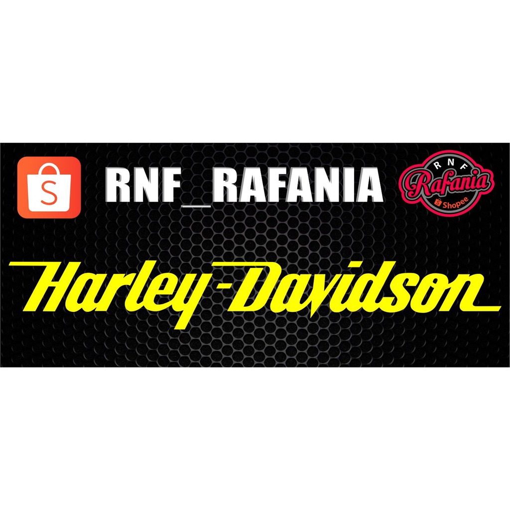 Stiker Harley Davidson sticker cutting sticker mobil sticker motor part 1