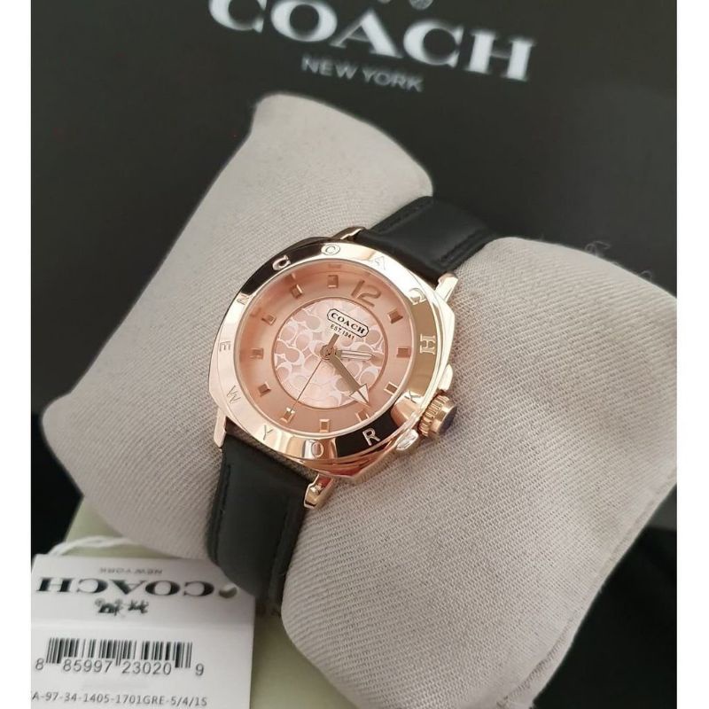 Coach Leather Strap Leather Women