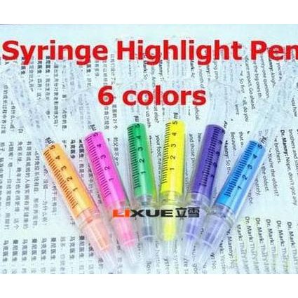 

Dapatkan Pulpen Marker / Highlighter Berbentuk Jarum Suntik Diminati Banget