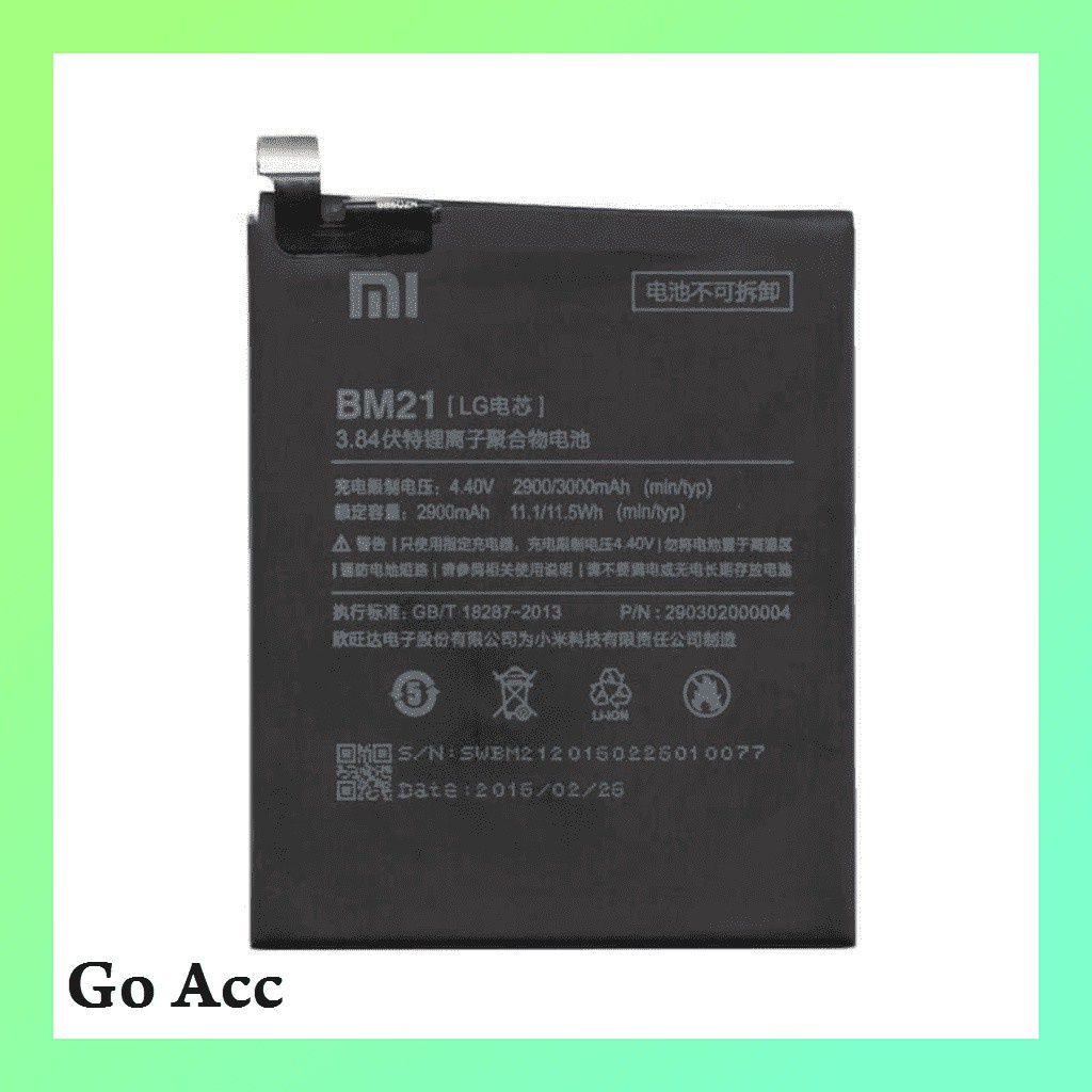 Baterai Battery Xiaomi Redmi Note Bamboo BM21/ BM 21 Note 5 Pro BM-21