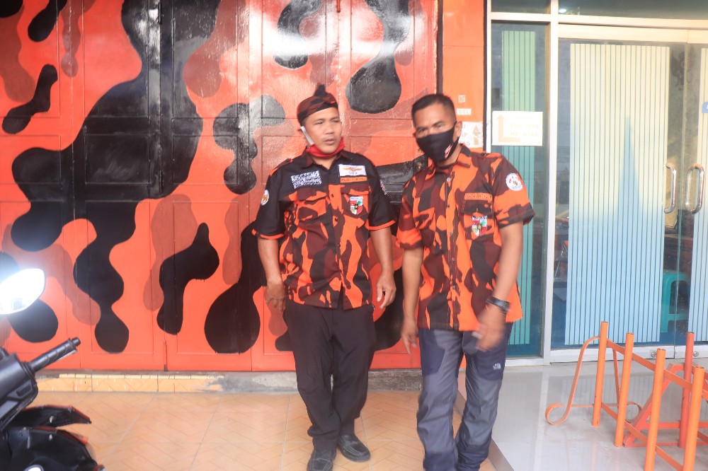 Atasan Kemeja Batik Pria Motif Batik Garuda // (solo) Jumbo