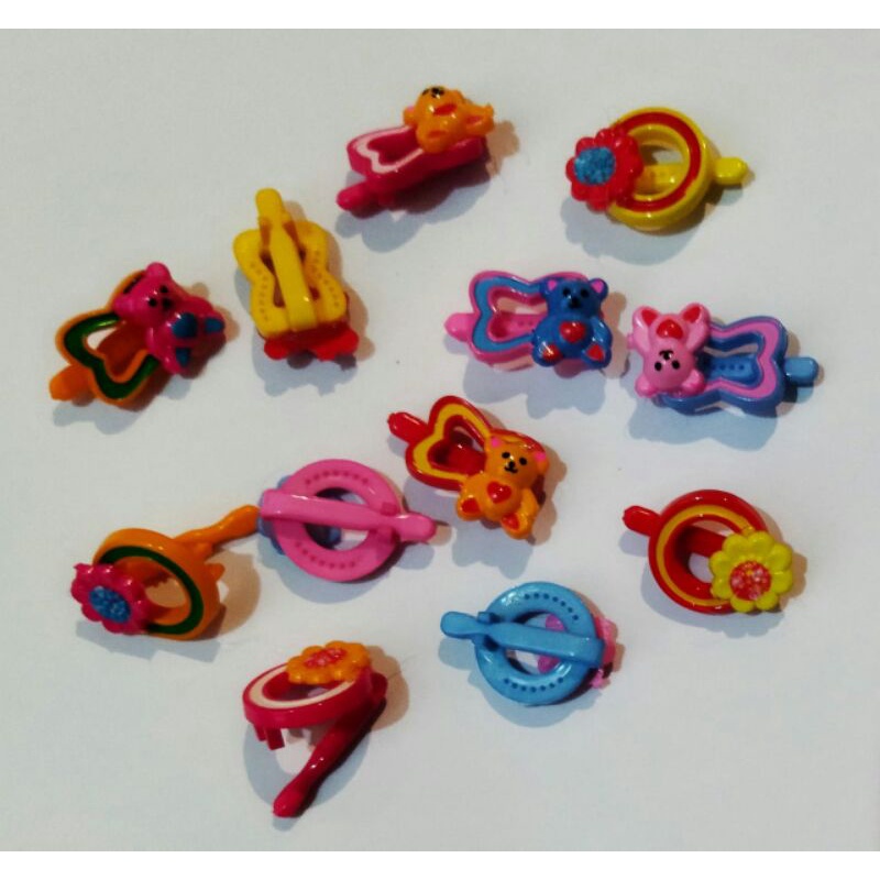 jepit rambut  anak isi 6 pcs