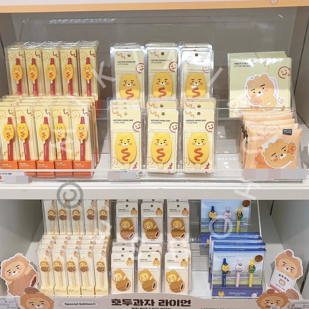 2022 KAKAO HOT DOG RYAN HOTDOG DOLL PEN UMBRELLA GRIPTOK ECO BAG SHOPPING FRIENDS TAS PHONE HOLDER C