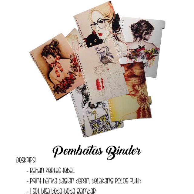 

RESELLER PEMBATAS BINDER CUSTOM (DIVIDER BINDER)