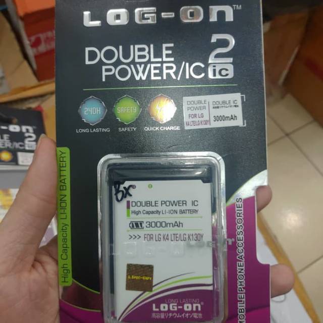 Baterai battery LOG-ON LG K4 K130Y