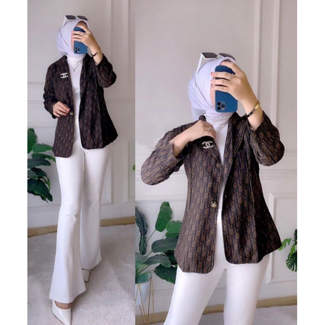 New Blazer Import wanita/Blazer wanita Premium/Blazer Dior wanita/Cardigan Import wanita
