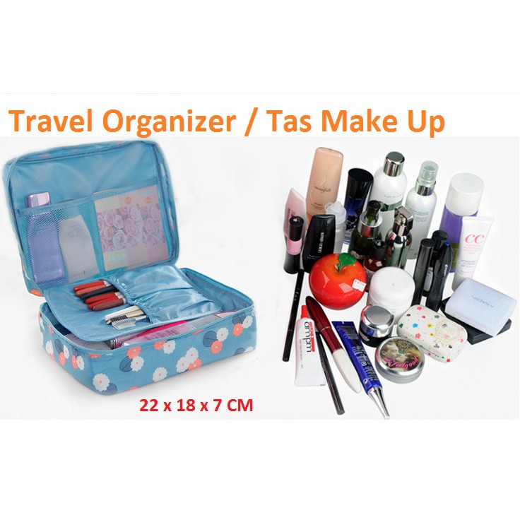 Tas Make Up / Bag Organizer / Tas Travel Bag in Travel Organizer untuk Kosmetik dan Sabun