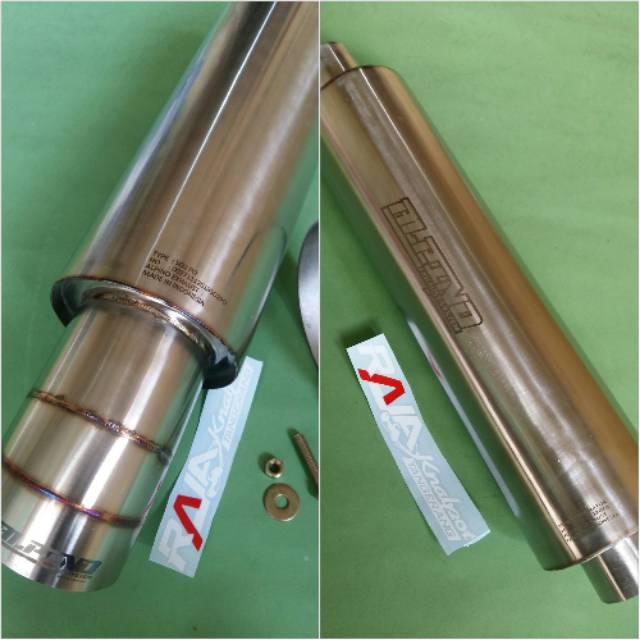 Paket Knalpot + Resonator Alpino (muffler Alpino S02)
