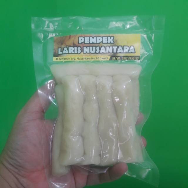 

Pempek khas palembang lenjer 10 pcs