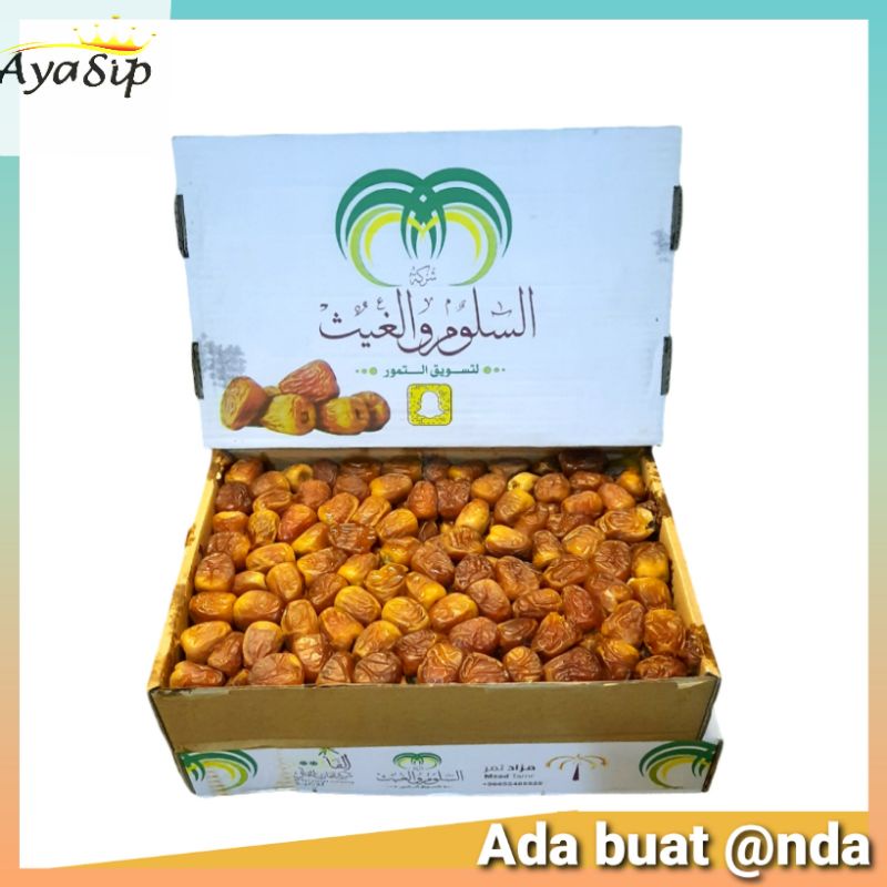 

KURMA SUKARI Kualitas Super Premium 3kg Kurma Lembut Kurma Fress Segar Oleh Oleh Haji dan Umroh