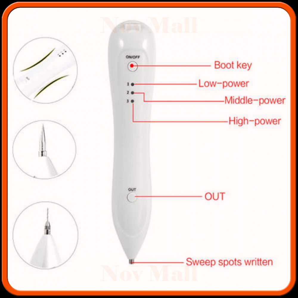 Laser Pen Mole Tatto Dark Spot Remover - JT060