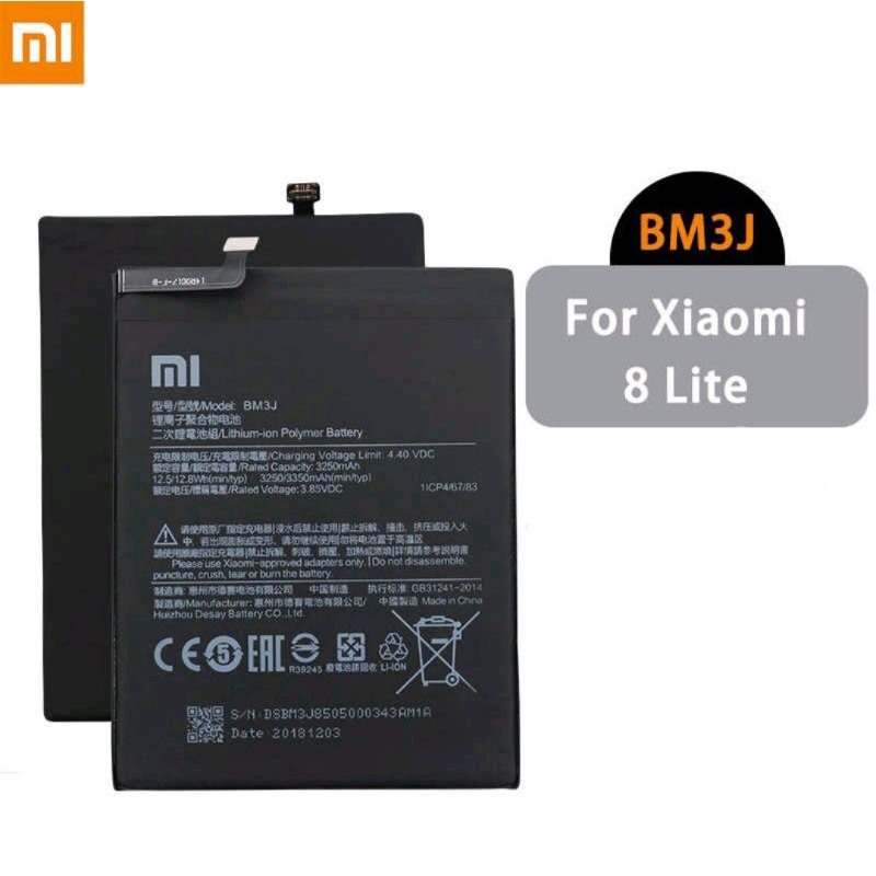 BATRE BATERAI BATTERY XIAOMI MI 8 LITE / MI 8X BM3J ORIGINAL