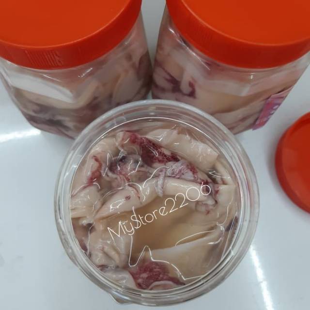 Sokonkoi cap WANG LAI / Sokon Koi / Padak Sotong / So Kon Koi Cumi Asin Basah KALIMANTAN