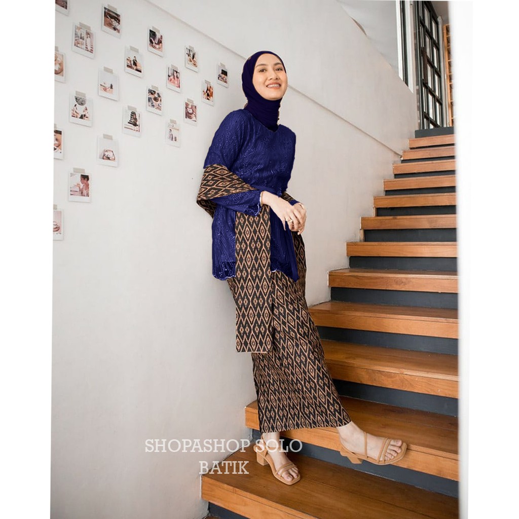 READY 6 WARNA - Lavanda Brukat Tille Mutiara Set Kebaya Modern - Kebaya Kondangan - Kebaya Wisuda-4