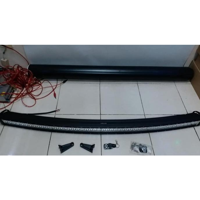 Sale Lampu Variasi Led Bar Mobil Lengkung 2 Warna 288 Watt A208