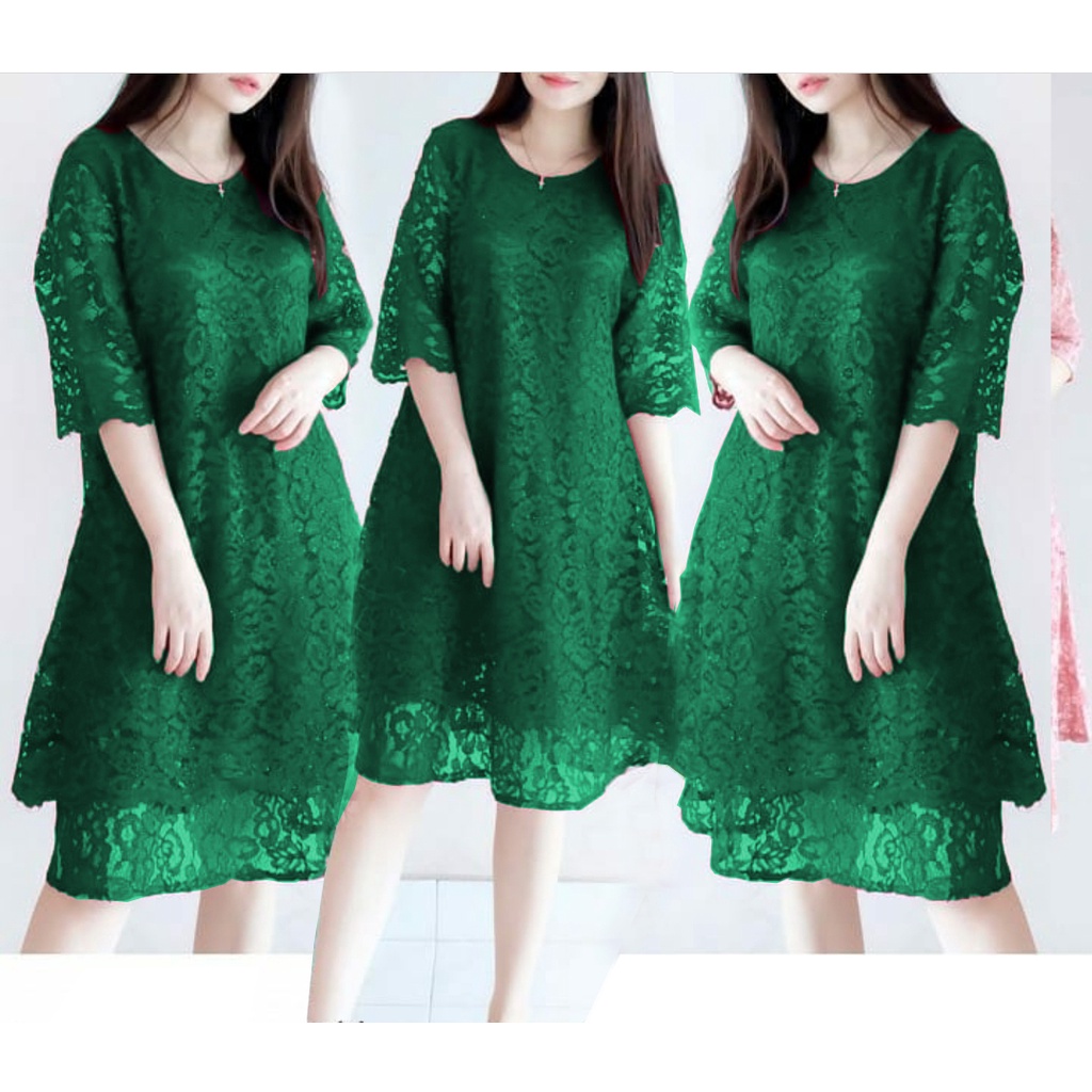 FWG - DRESS VALIA / DRESS BRUKAT / DRESS WANITA KOREA / DRESS WANITA TERBARU 2023 / DRESS KOREA