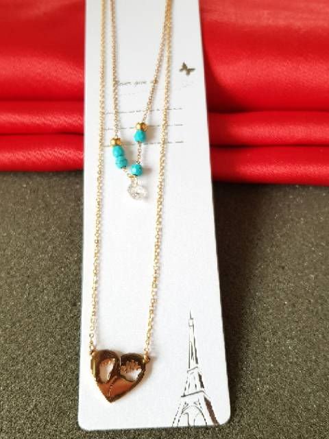 Kalung fashion Korean Titanium Import Antikarat KS25