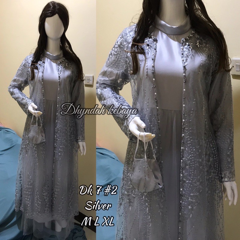 GAMIS KARDIGAN/ GAMIS MEWAH/ GAMIS TILLE DK7