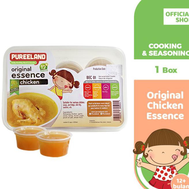 

6Znt Pureeland Original Chicken Essence / Mpasi Bayi Organik / Bumbu Mpasi Pr59