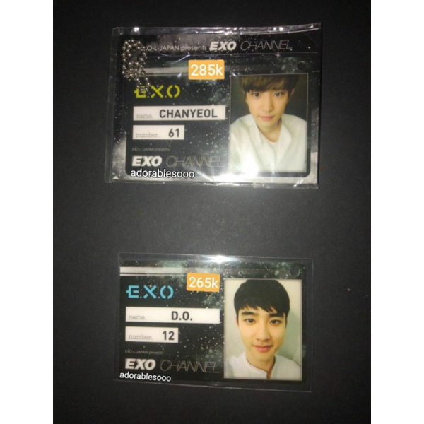 pc id channel japan chanyeol & D.O. kyungsoo exo official