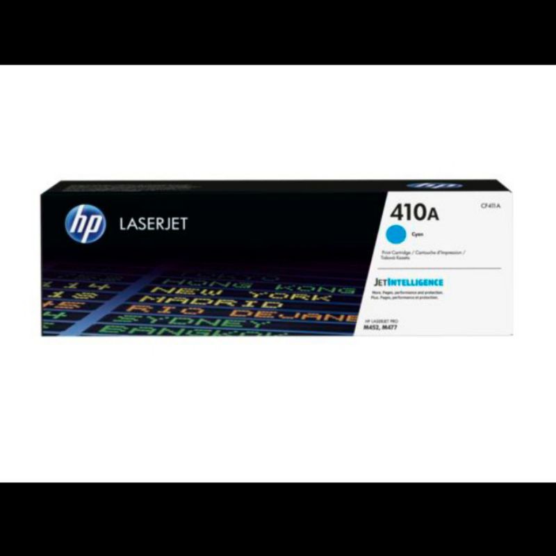 Toner Laserjet Color Original HP 410A CF410A CF411A CF412A CF413A For Printer M452 M477