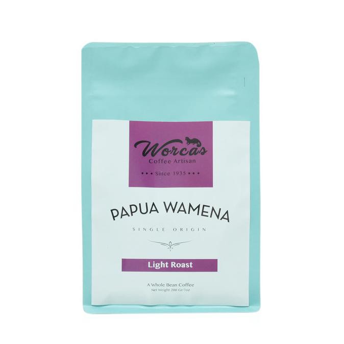 

Kopi Arabica Papua Wamena 200 Gram Light Roast (Biji/Bubuk) - KOPI BIJI