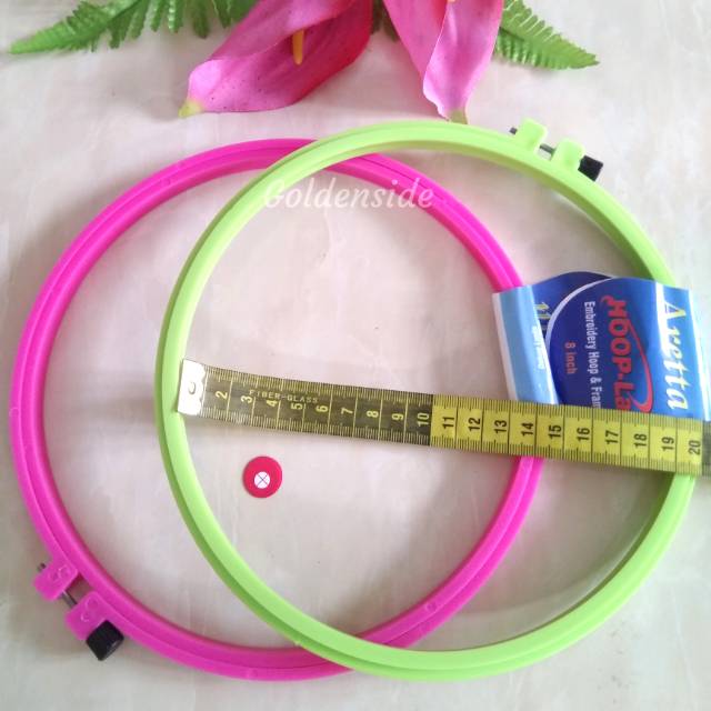 Midangan / Hoop / Pembidang 20cm plastik per pcs