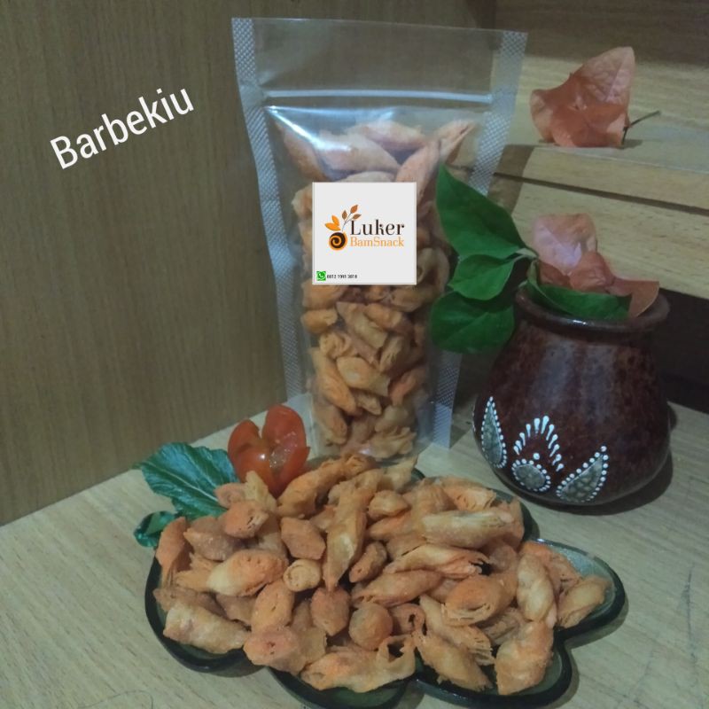 

Lukerkyu/lumpia kering barbekyu