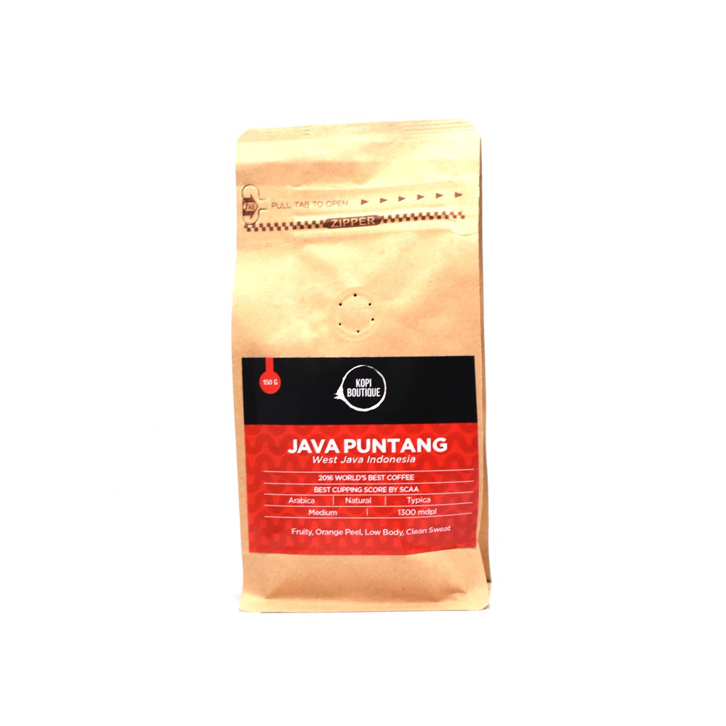 

Kopi Arabica Java Puntang Natural 150gr - Kopi Jawa Barat