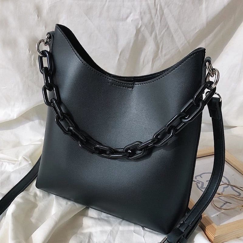 kylie totebag with chain 2 strap  totebag korea  korean bag